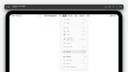 Системный меню-бар в iPadOS 26 теперь как в macOS