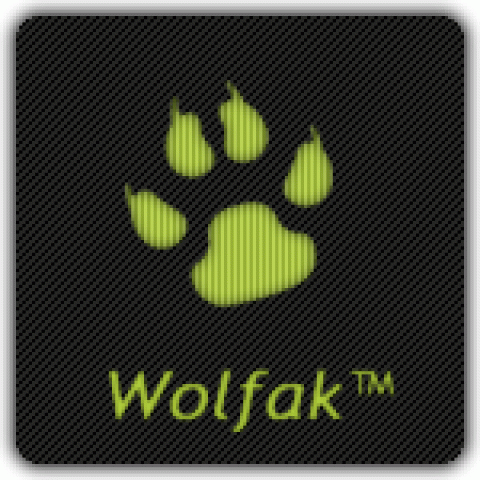 Аватар Wolfak TM (150x150, PSD макет)
