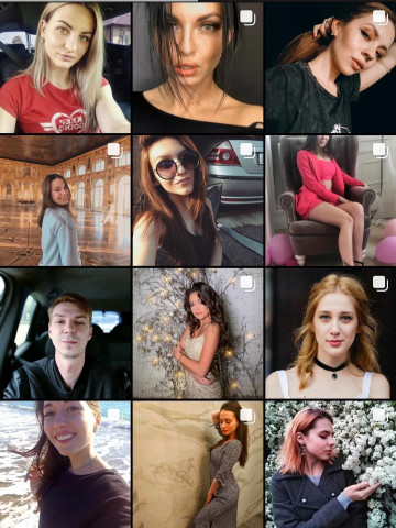 Топ людей в Instagram с подписчиками