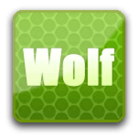 Аватар Wolf (150x150, PSD макет)