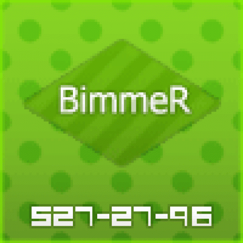 Аватар BimmeR (100x100, PSD макет)