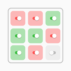 Логотип для мобильной игры Tic Tac Toe: Switch