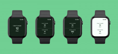 Приложение Счетчик дней: вредные привычки для Apple Watch (SwiftUI)