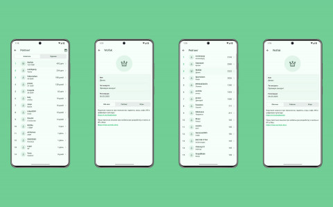 Разработка экрана профиля пользователя в Счетчик дней для Android (Flutter)